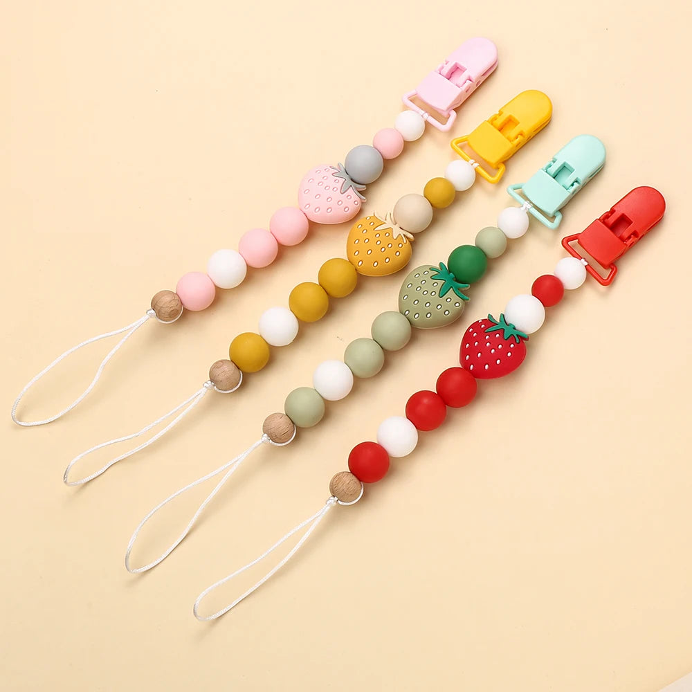 Attache-tétine fruits
