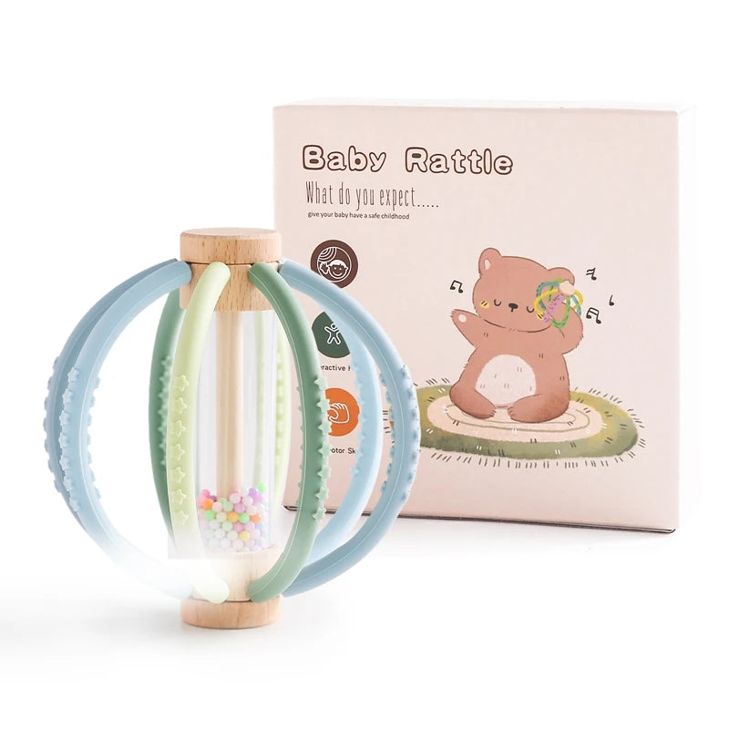 Hochet Sensoriel en Bois