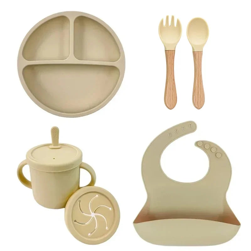 Ensemble de vaisselle en silicone