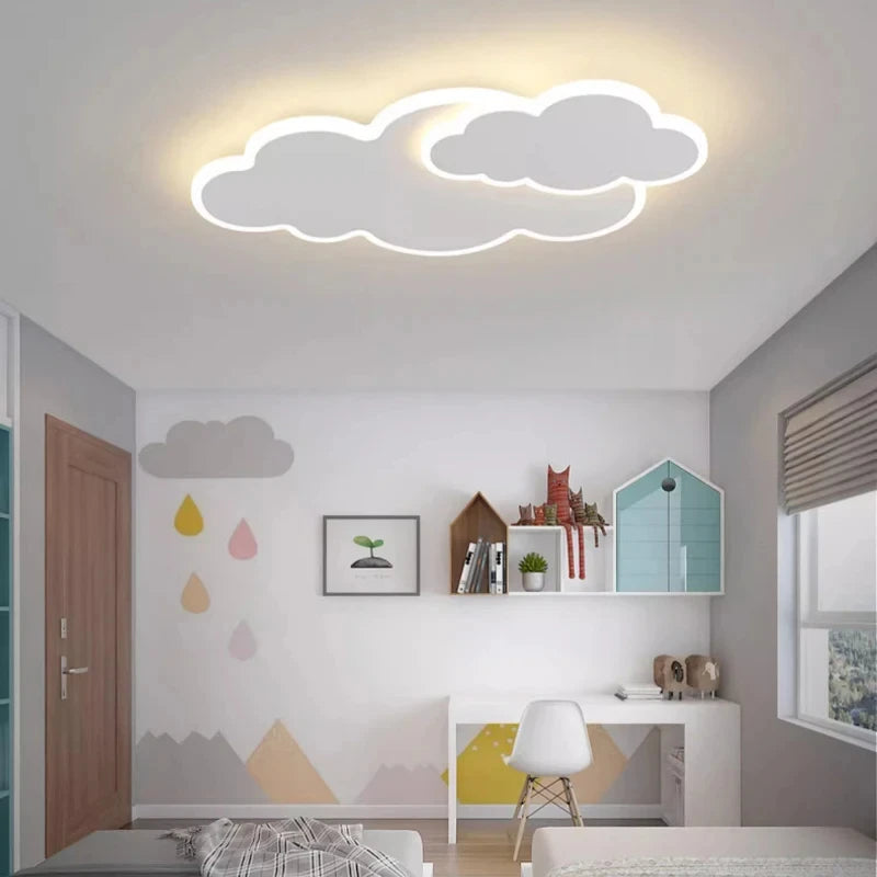 Plafonnier en forme de nuage