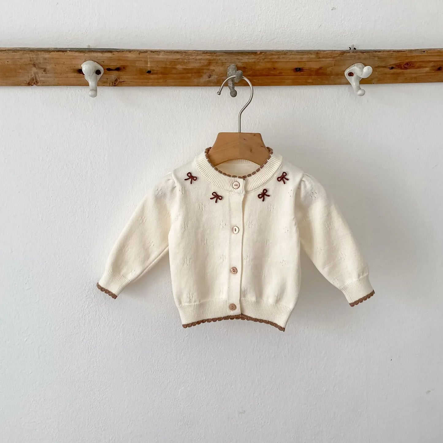 Cardigan en tricot printemps et automne