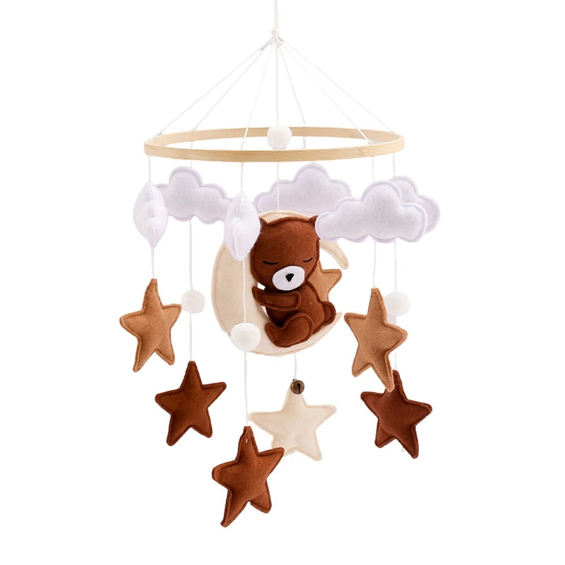 Mobile hochet en bois