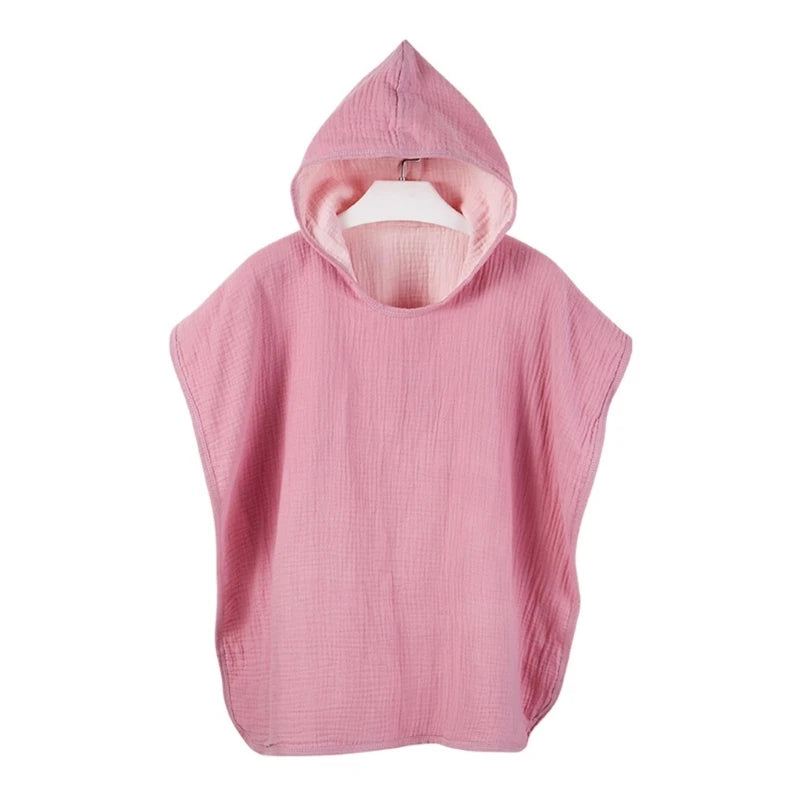 Cape de bain en coton