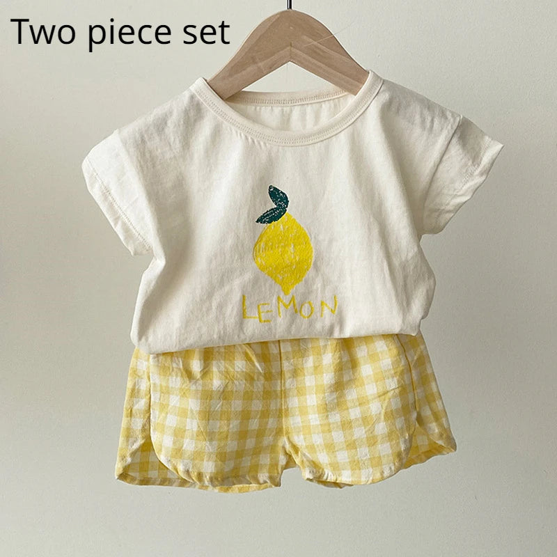Pyjama bébé motif fruits
