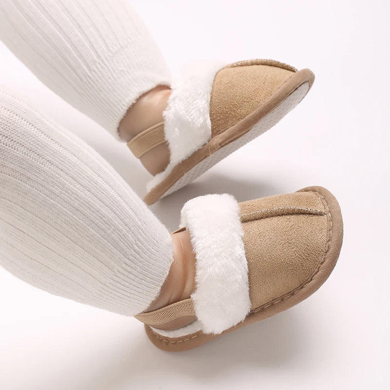 Chaussons en coton automne et hiver