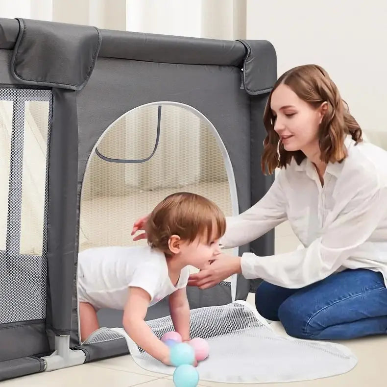 Barrière de sécurité pour aire de jeux