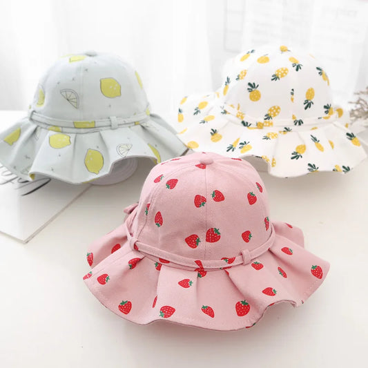 Chapeau d'été fruits en coton
