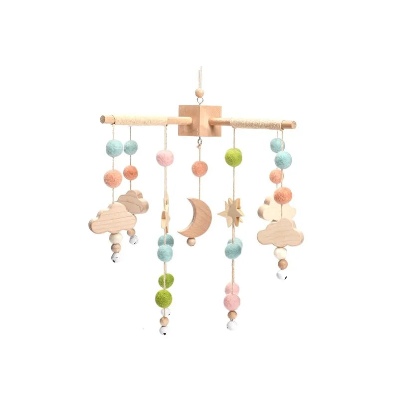 Mobile hochet en bois