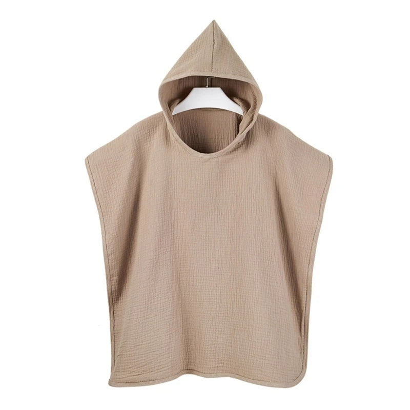 Cape de bain en coton