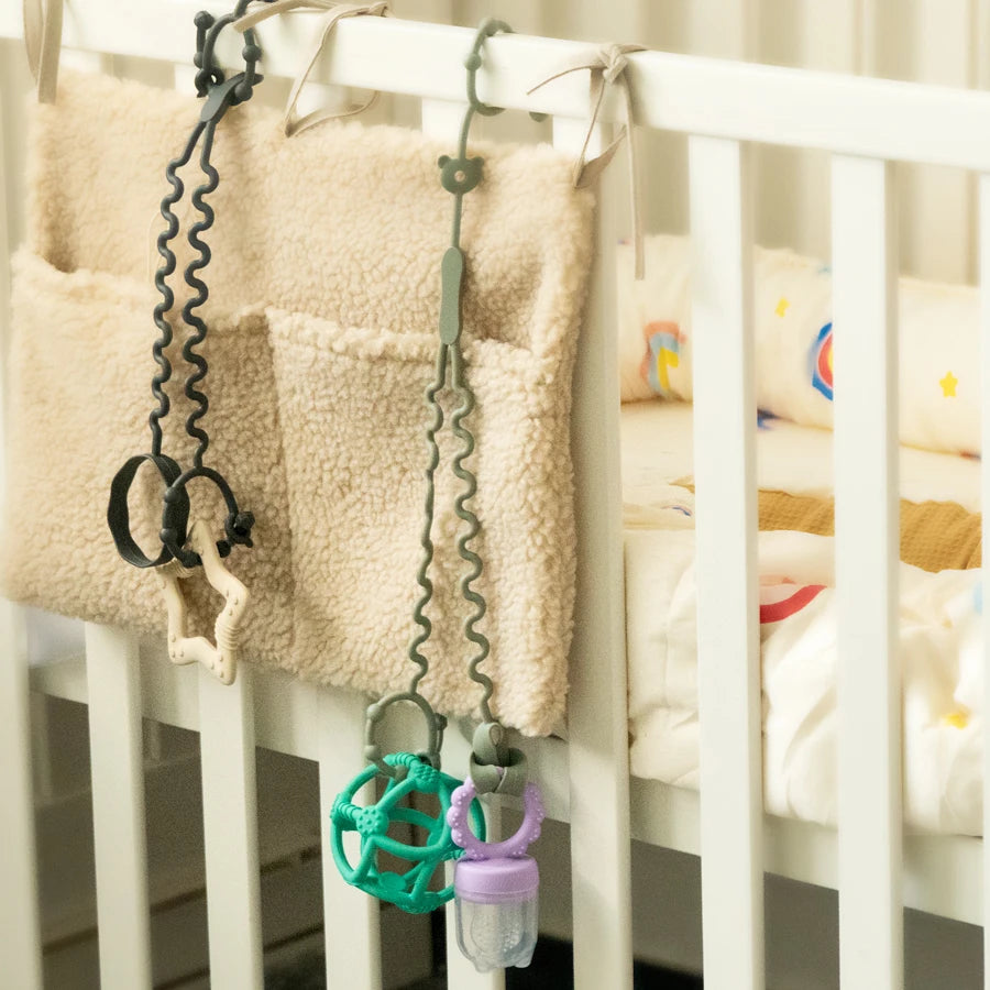 Chaîne de sucette pour bébé, accessoires pour poussette