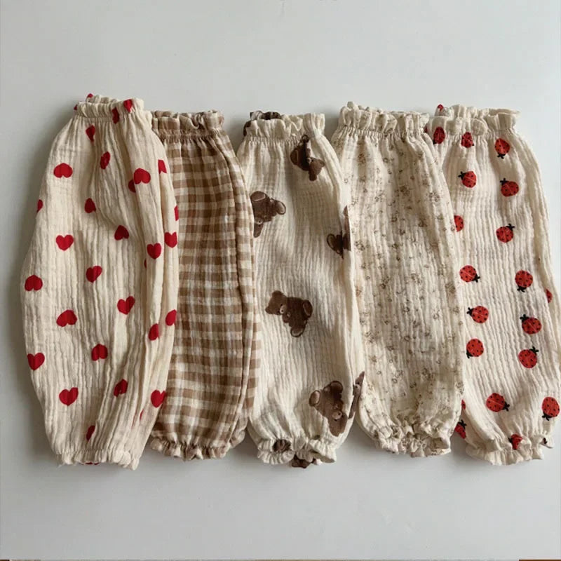 Pantalons bébé en coton bio