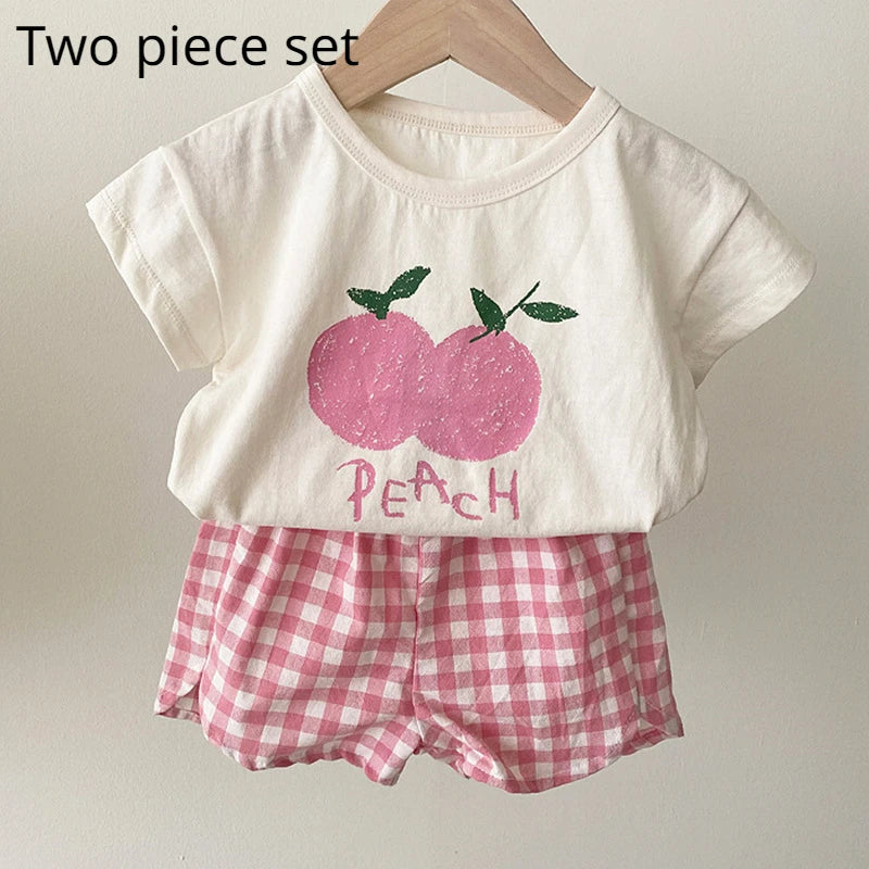 Pyjama bébé motif fruits