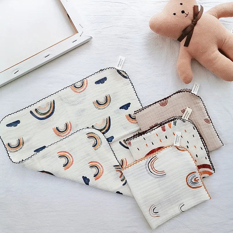 Serviette de toilette en coton pour bébé