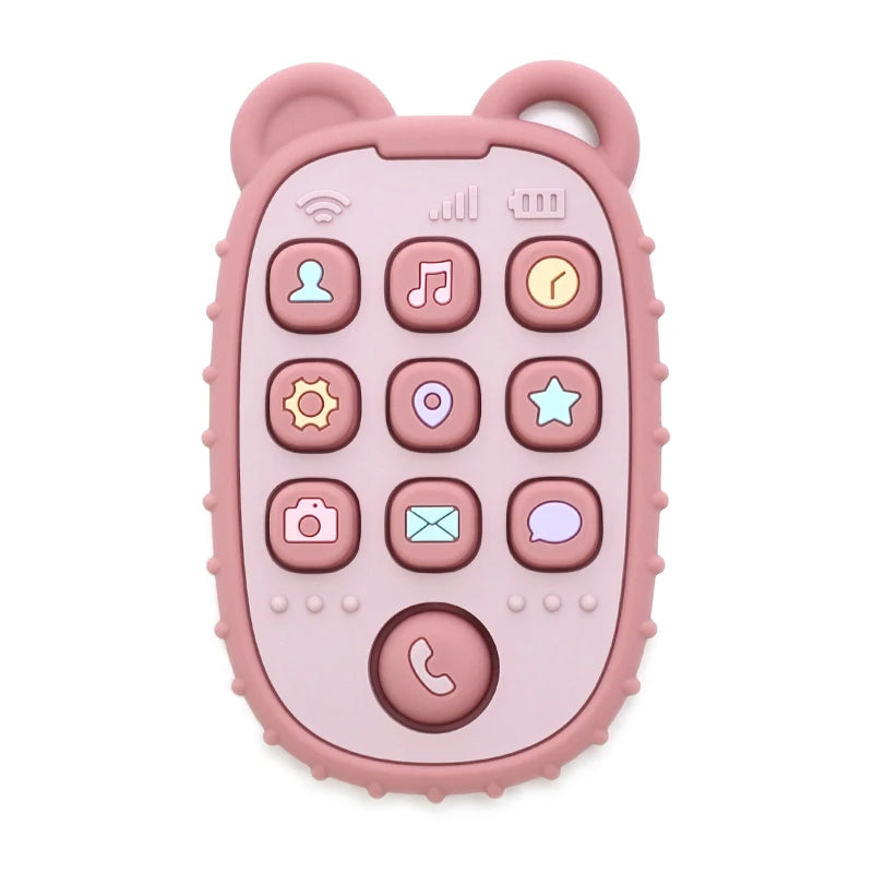 Anneau de dentition en Silicone téléphone portable