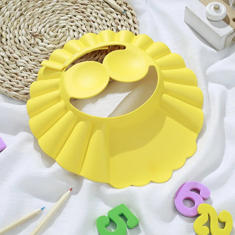 Bonnet de douche souple et réglable