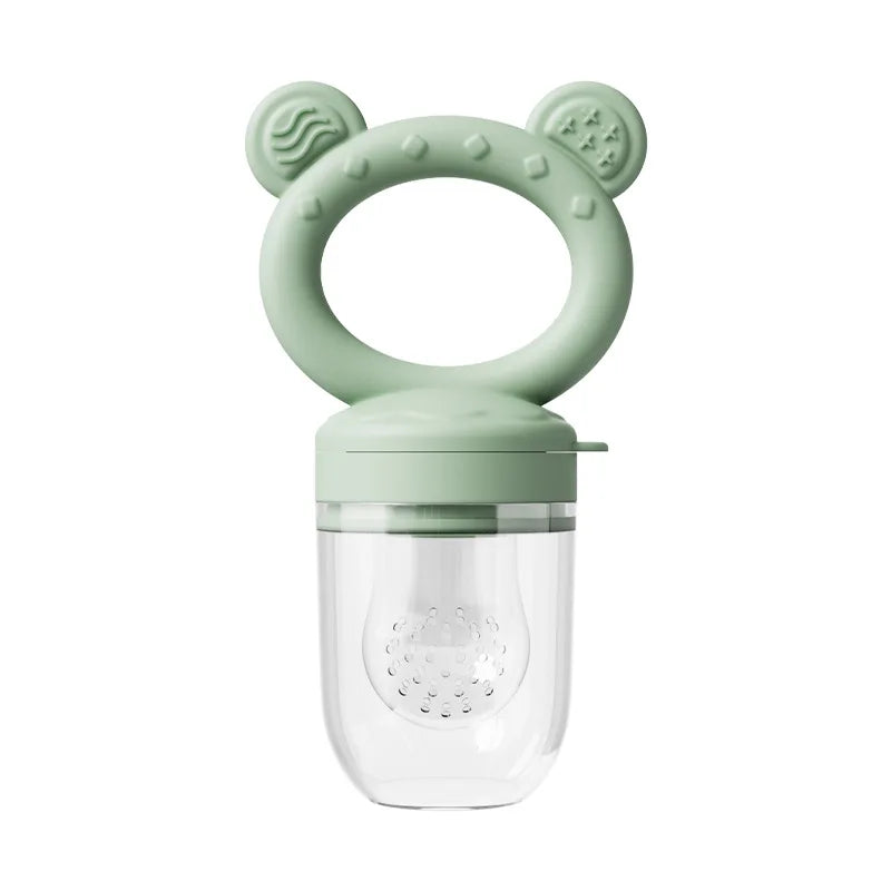 Grignoteuse à fruits pour bébé et Mini plateau de congélateur avec couvercle