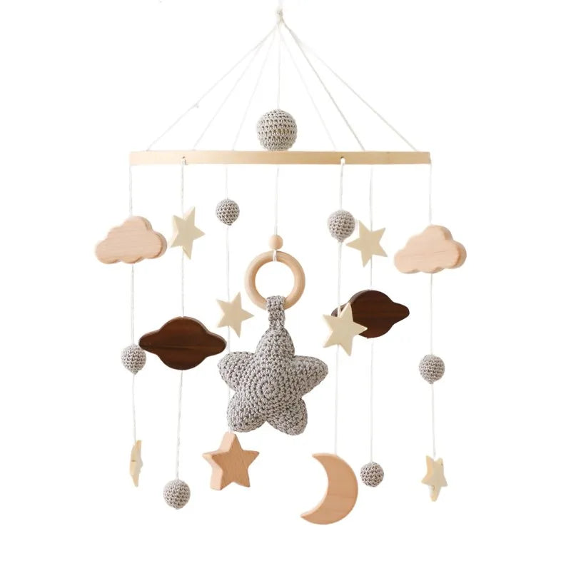 Mobile hochet en bois