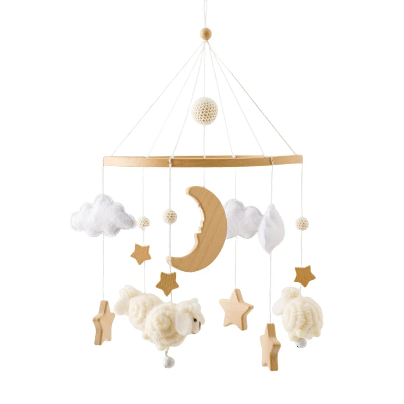 Mobile hochet en bois