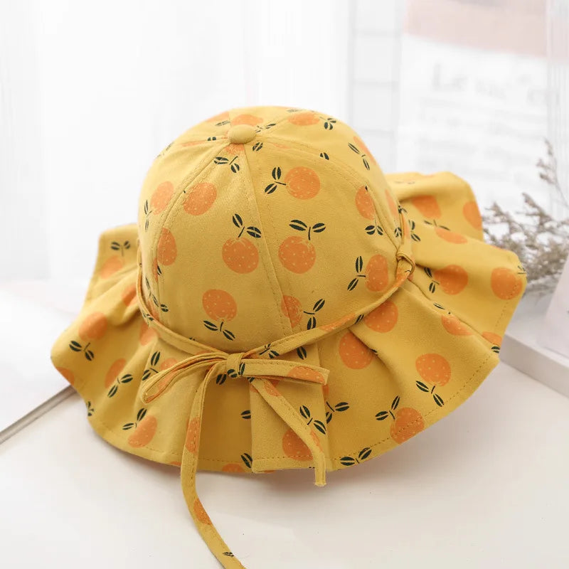 Chapeau d'été fruits en coton