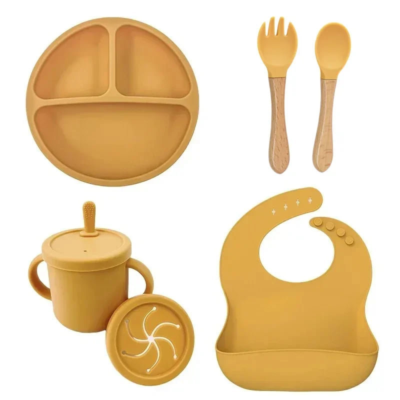 Ensemble de vaisselle en silicone