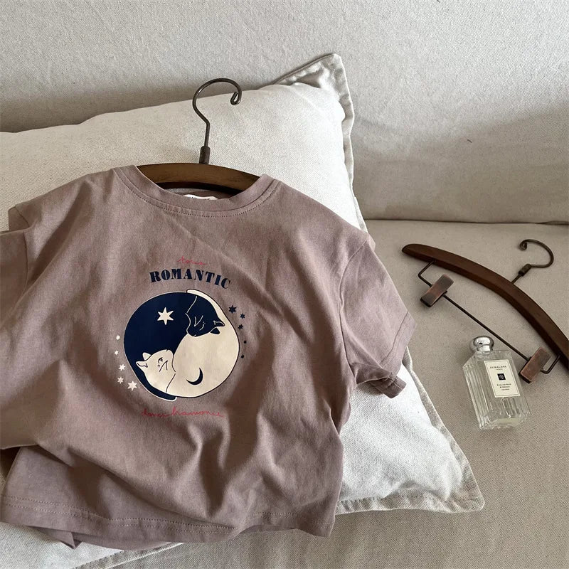 T-shirt à manches courtes et col rond