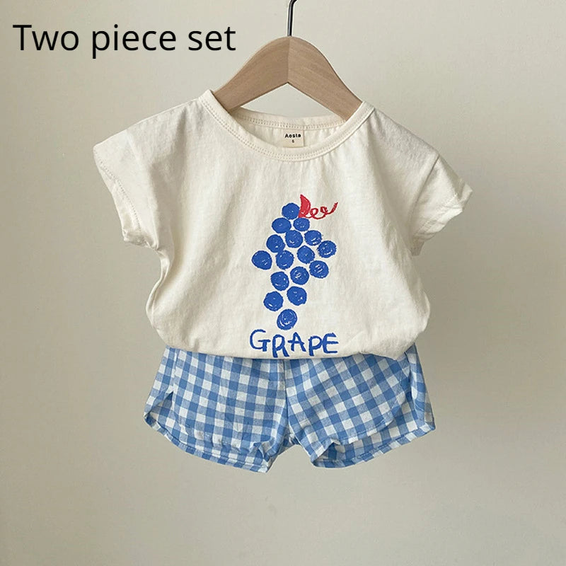 Pyjama bébé motif fruits