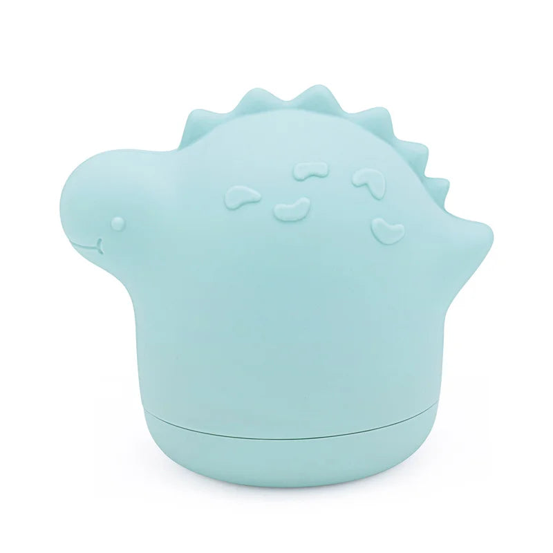 Jouets de bain en silicone mignons animaux