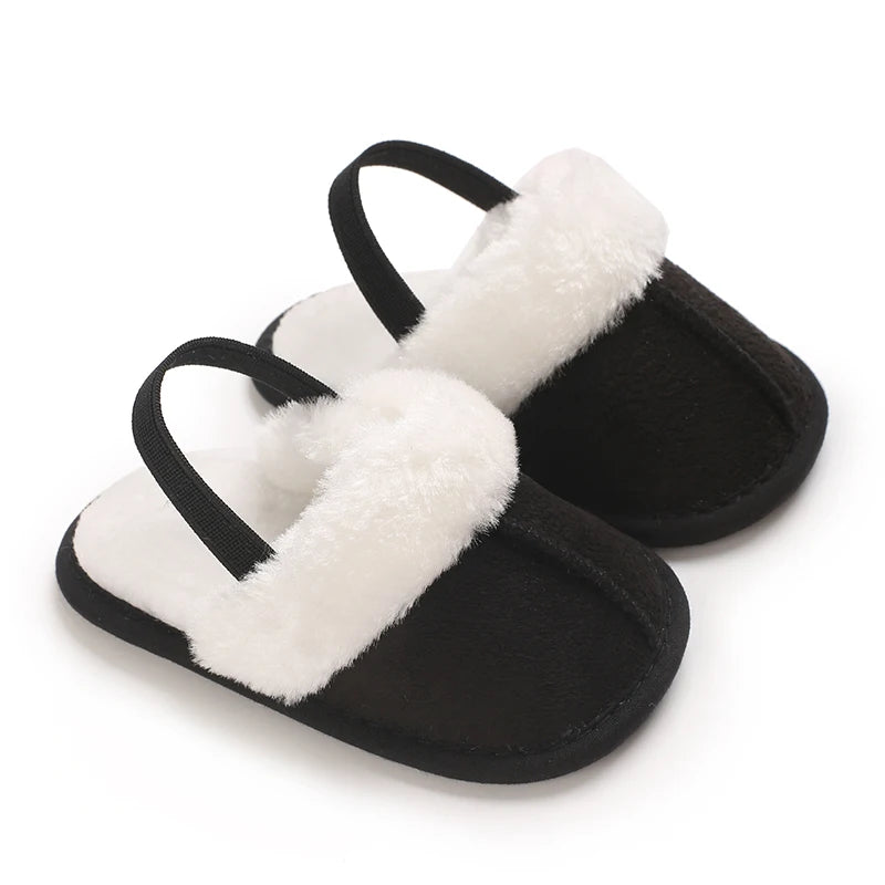 Chaussons en coton automne et hiver
