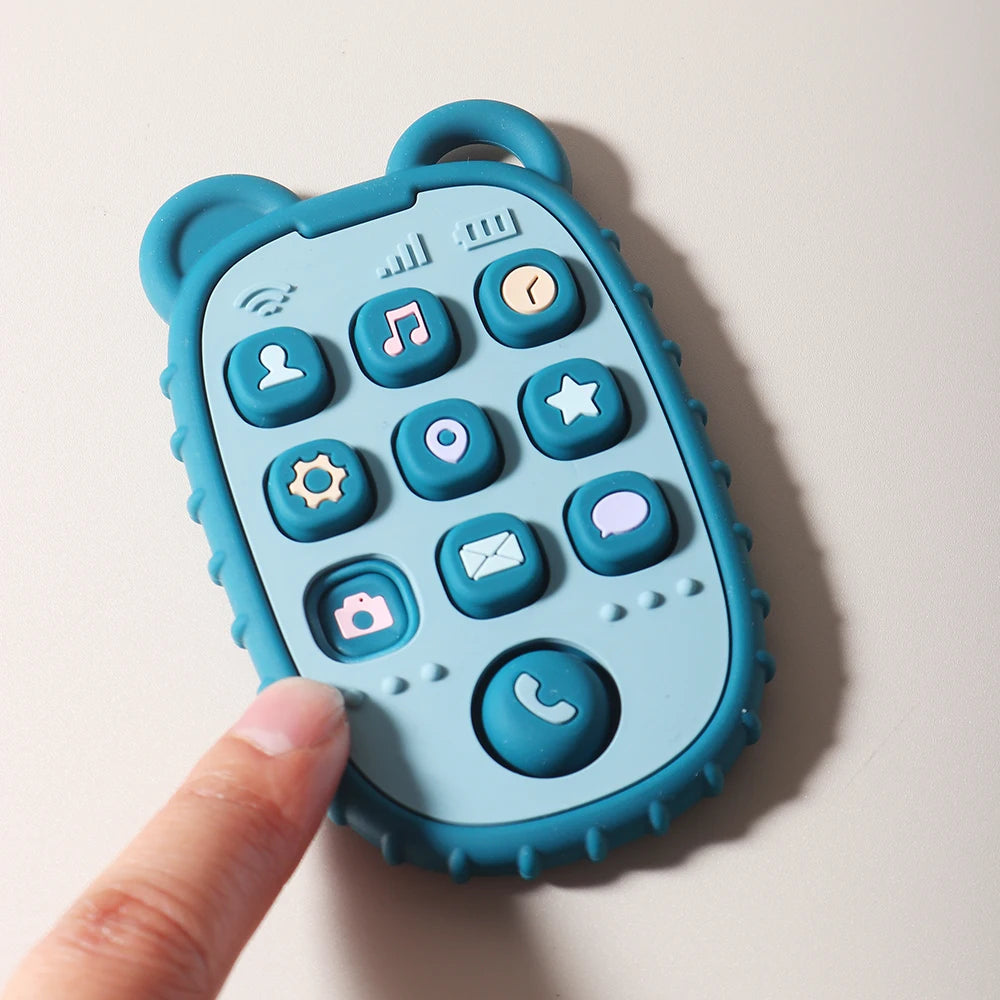 Anneau de dentition en Silicone téléphone portable