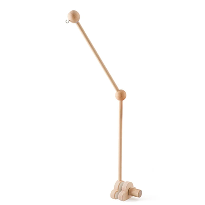 Support de mobile de lit en bois