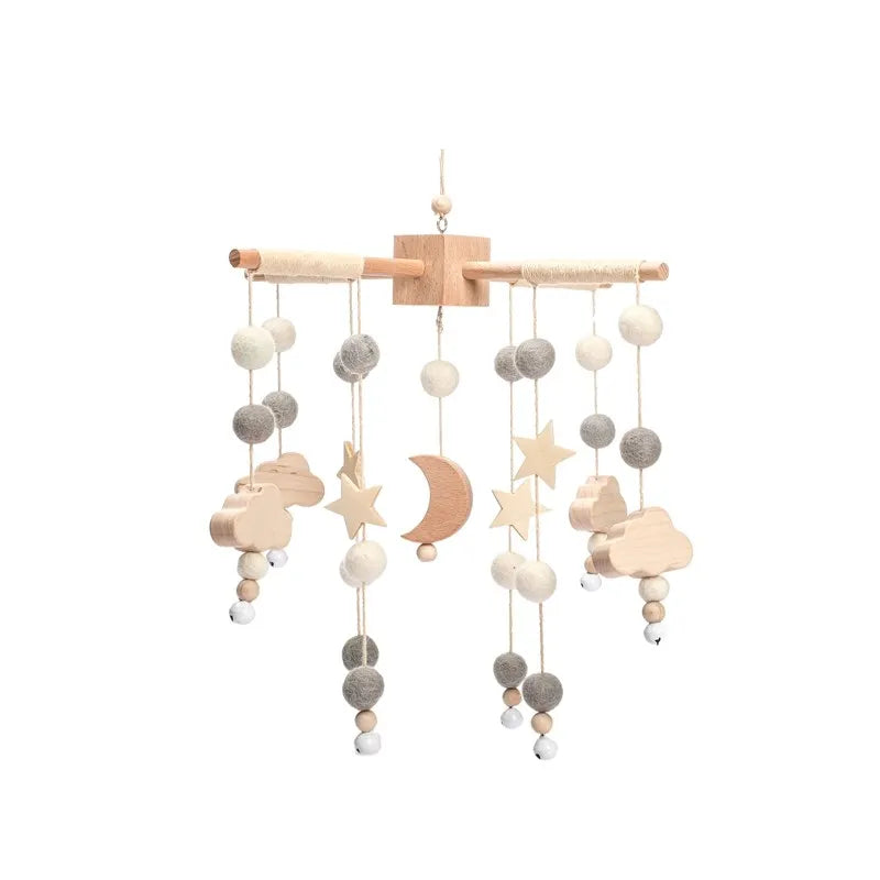 Mobile hochet en bois