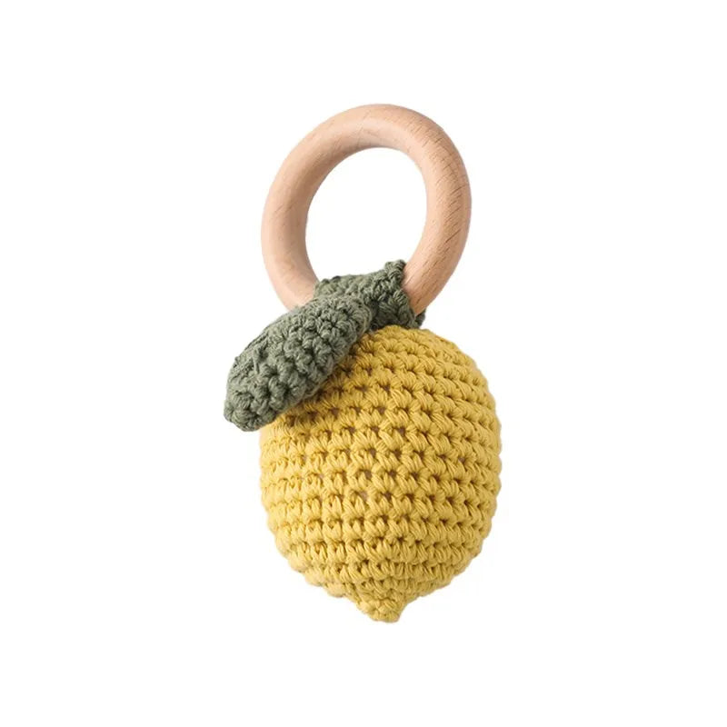 Anneau de dentition citron