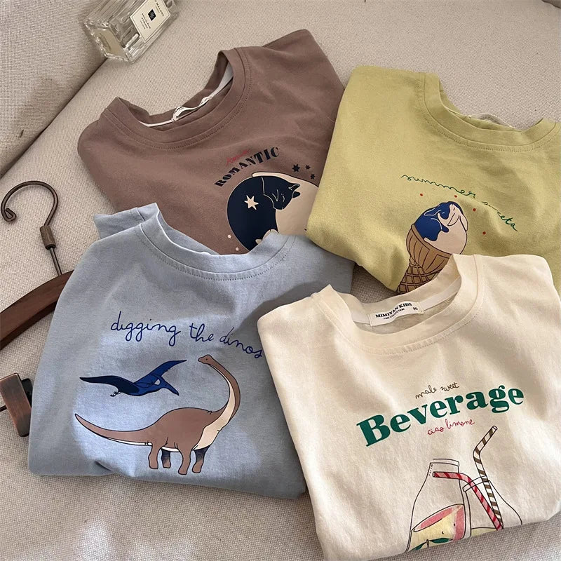 T-shirt à manches courtes et col rond