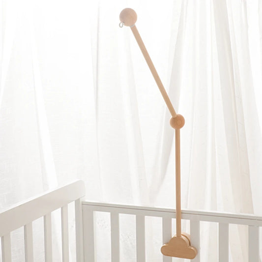 Support de mobile de lit en bois
