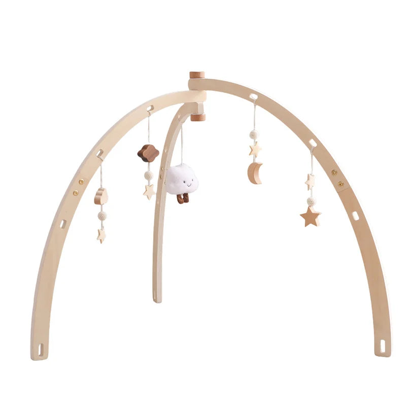 Arche d’éveil en bois pour bébé