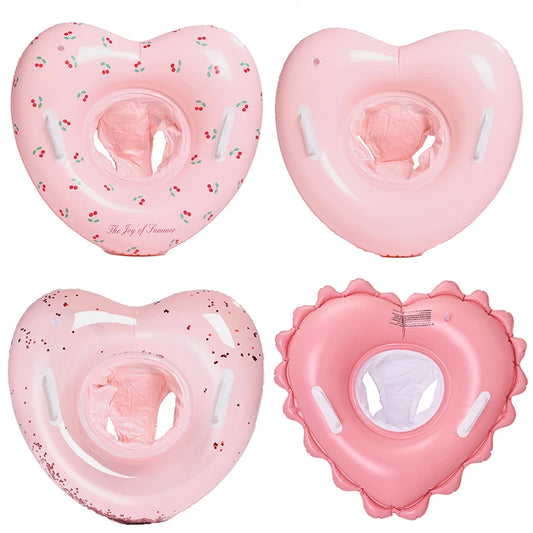 Bouée cœur pour bébé et enfants