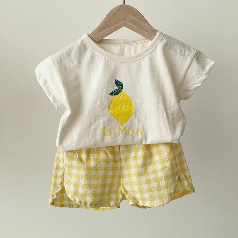 Pyjama bébé motif fruits