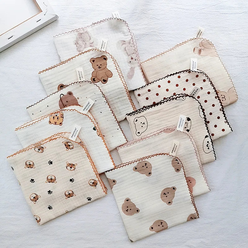 Serviette de toilette en coton pour bébé