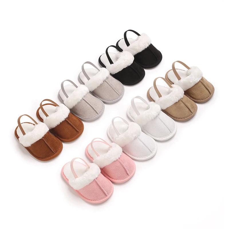 Chaussons en coton automne et hiver