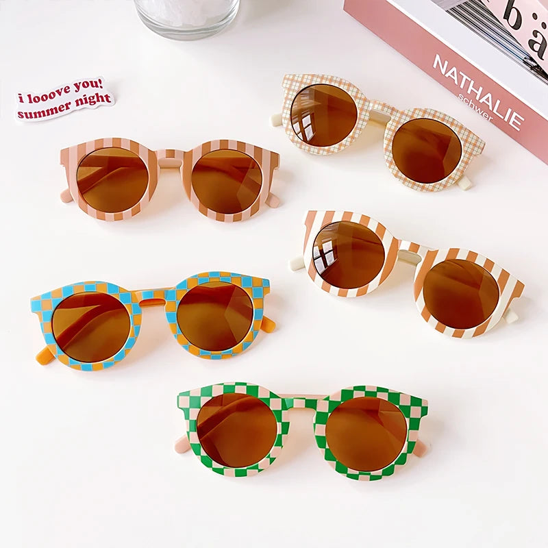 Lunettes de soleil vintage pour enfants