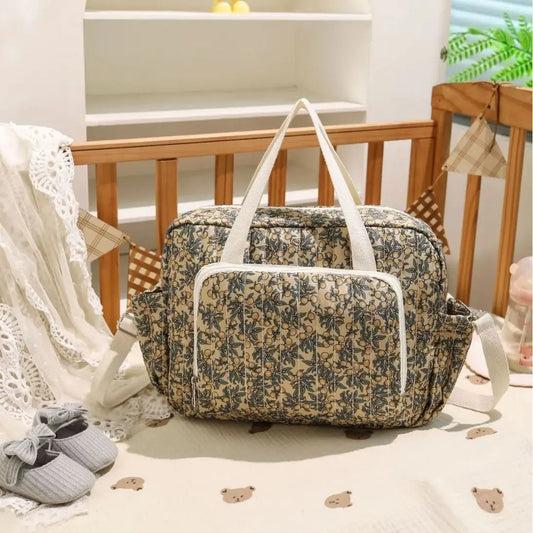 Sac à langer à bandoulière style coréen matelassée
