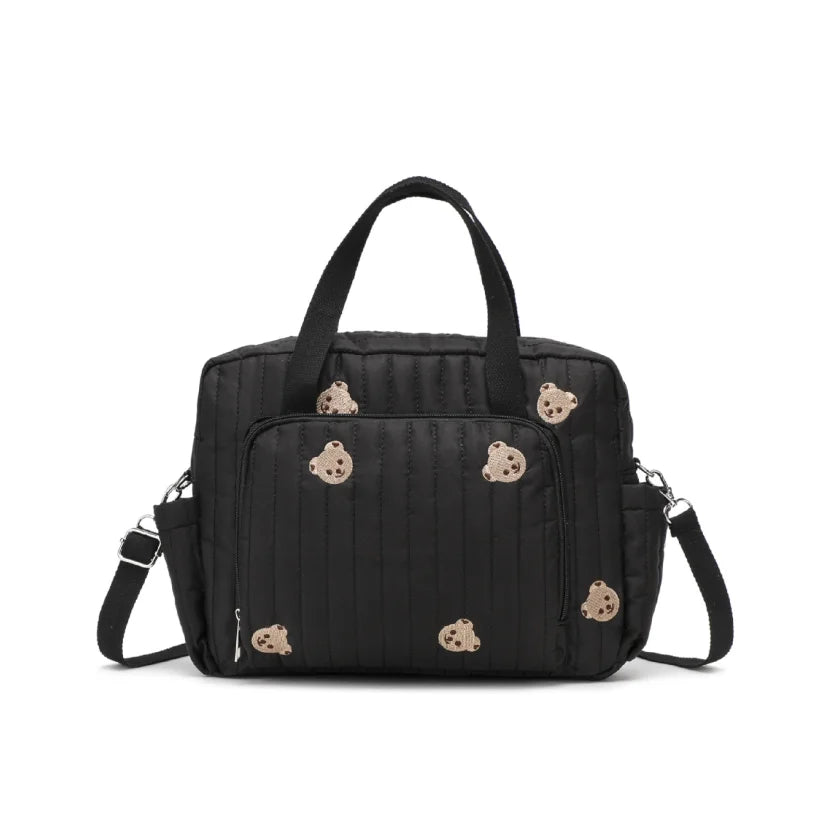 Sac à langer à bandoulière style coréen matelassée