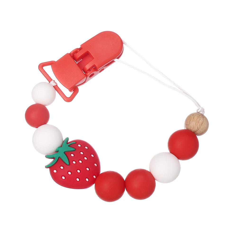 Attache-tétine fruits