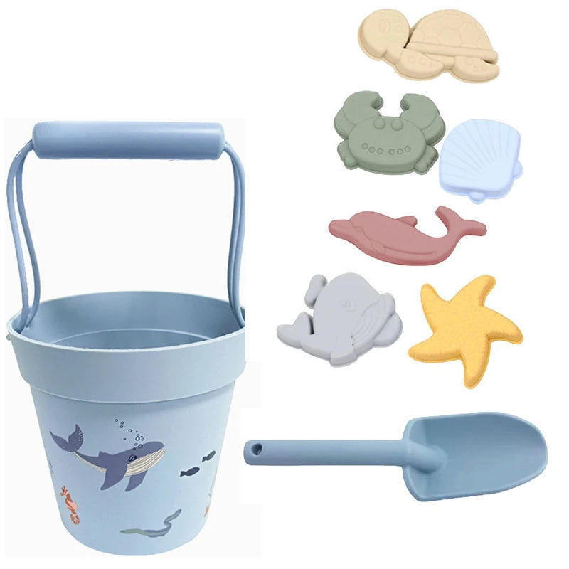 Jouets de plage en silicone