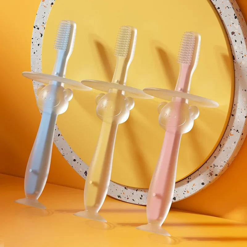 Brosse à dents en caoutchouc & silicone