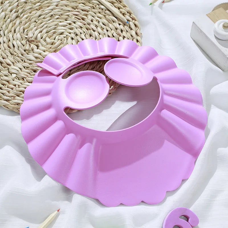 Bonnet de douche souple et réglable