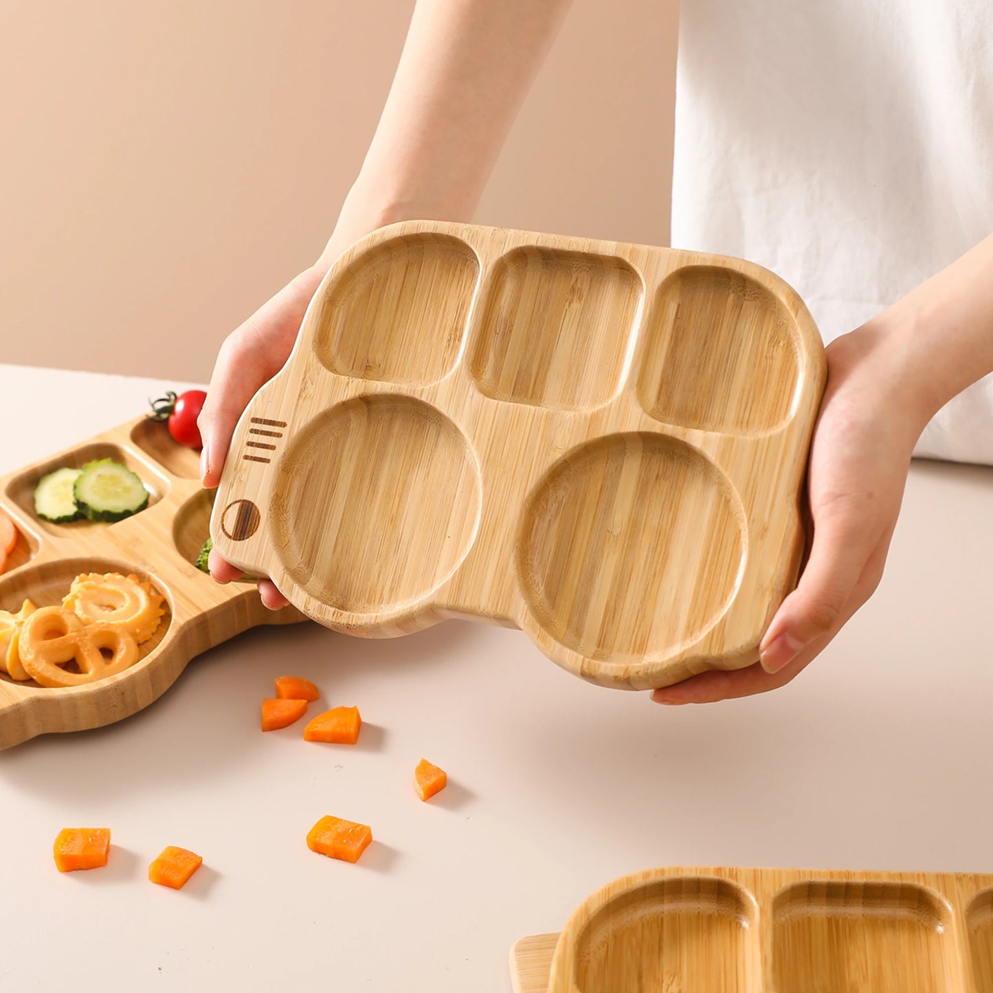 Assiette à ventouse en silicone pour bébé