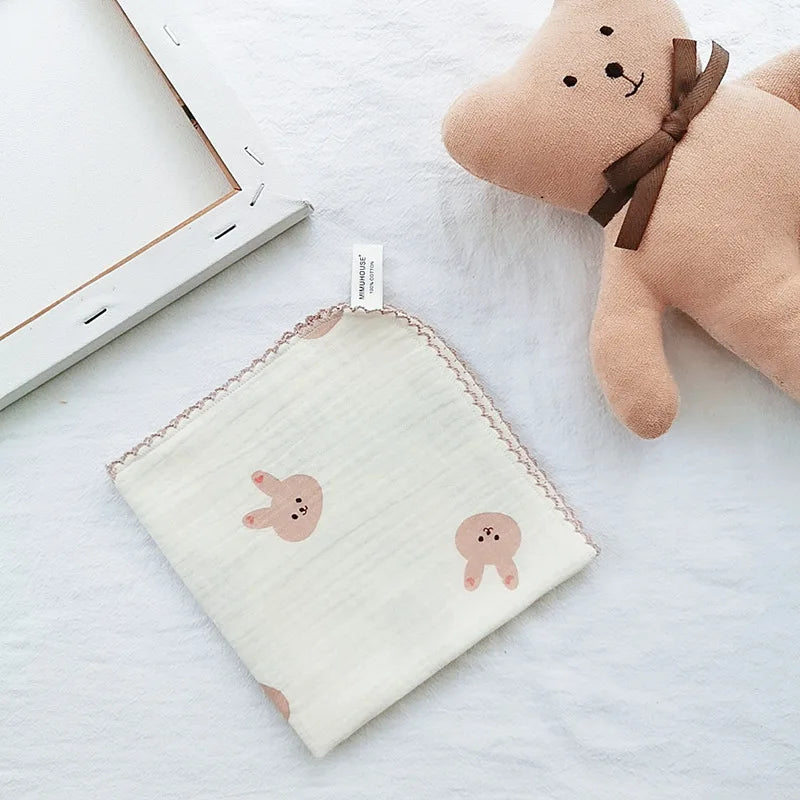 Serviette de toilette en coton pour bébé