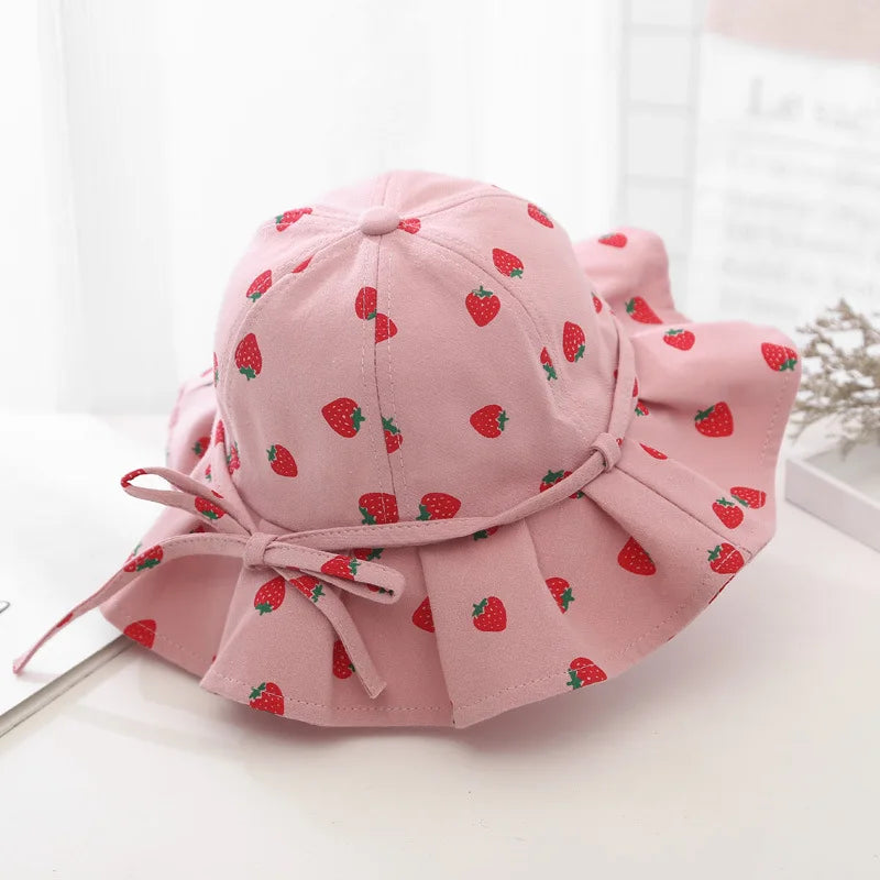 Chapeau d'été fruits en coton