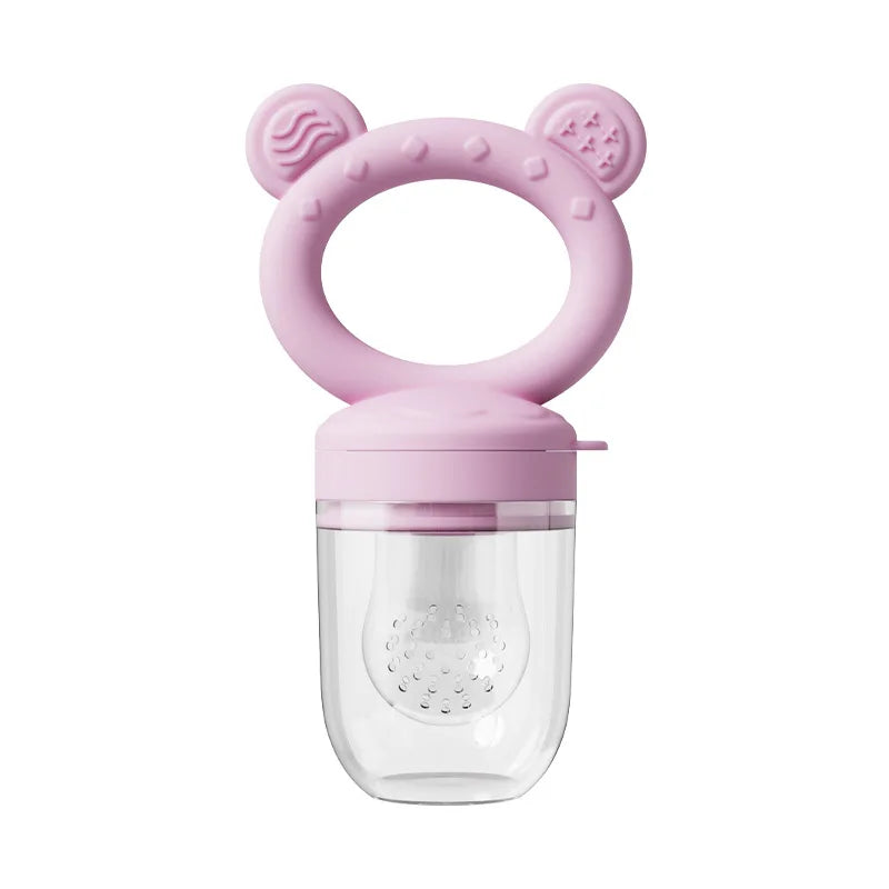 Grignoteuse à fruits pour bébé et Mini plateau de congélateur avec couvercle
